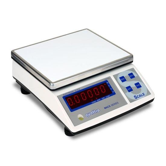 Quattro Macs / W Series 30Kg X 1 Gram Timbangan Digital Meja Portable