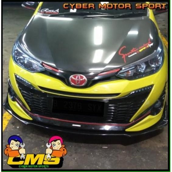 Lips Bumper Yaris. Winglet Yaris Spoiler Bumper Mobil Universal.