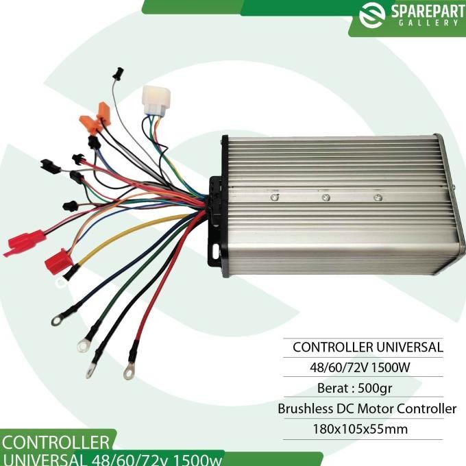 Masih Ada Bldc Motor Controller Universal 48/60/72V 1500W