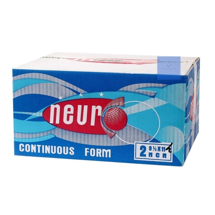 

NEW Continuous Form / Kertas Dot Matrix Neuro 9 1/2 x 11 - 2 Ply NCR (K2)