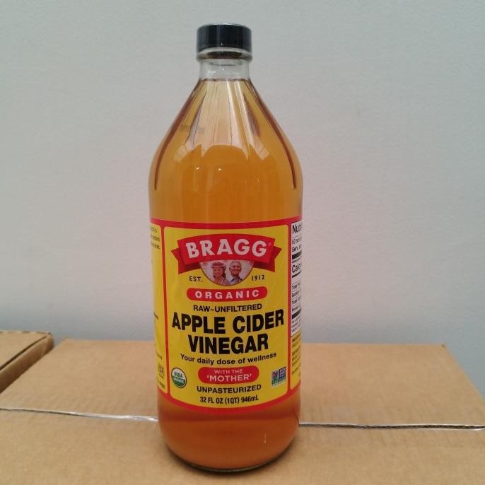 

Bragg Apple Cider Vinegar 946ml Cuka Apel Organik Original USA