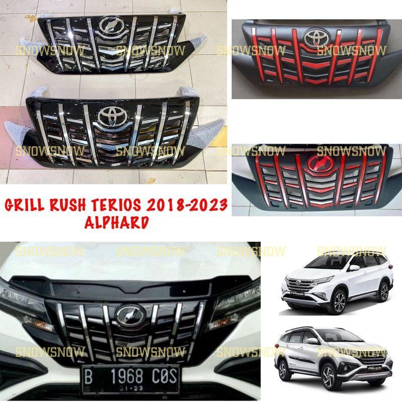 Grill Depan Toyota All New Rush Terios 2018 2021 2022 2023 Gr Sport Alphard Style