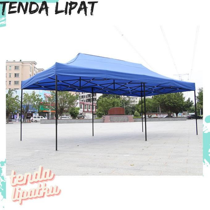 Tenda Lipat 3X4,5 Tenda Pameran Atau Stand, Bazar. Besi Hitam