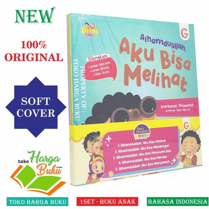 

Paket 5 Buku Seri Pancaindra - Buku Anak Balitaku Saleh GIP