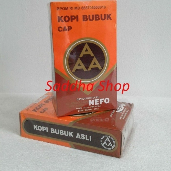 

Terlaris Kopi Aaa Nefo Jambi 500 Gram