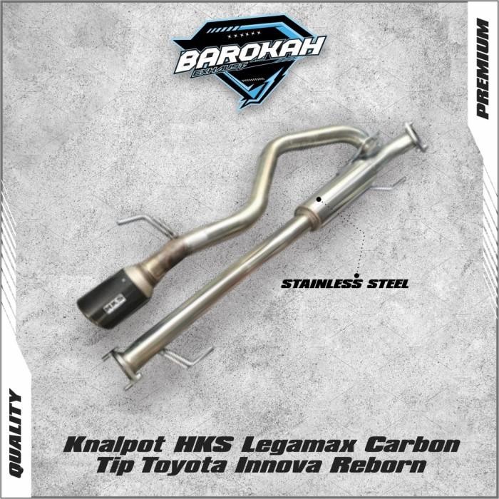 Knalpot Hks Legamax Carbon Tip Toyota Innova Reborn Fortuner Hilux