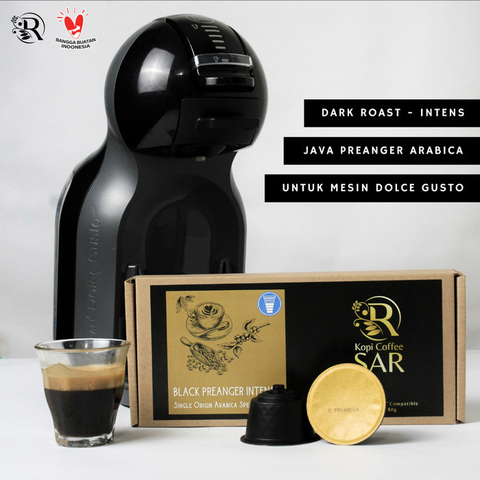 

Best Seller Dolce Gusto Compatible Capsule - Black Preanger Intenso Kopi Kapsul