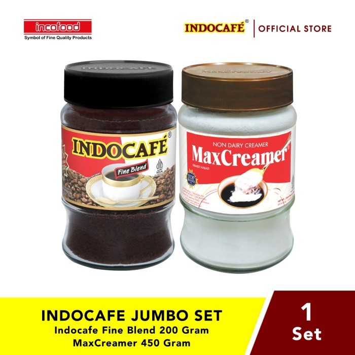 

Terbaru Indocafe Jumbo Set (650G)