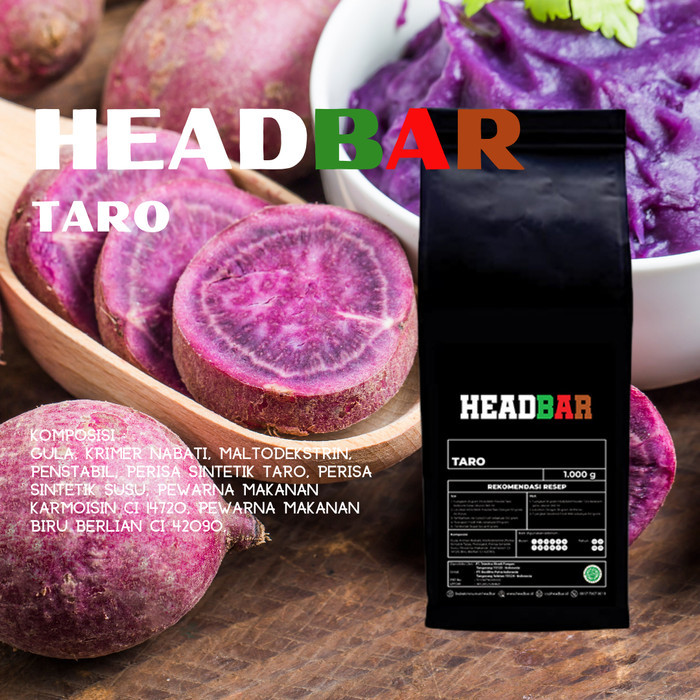 

Ready Stock Headbar Powder Taro 1000 Gram