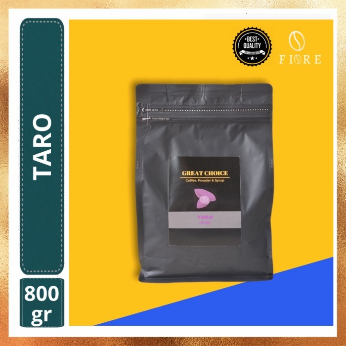 

Terlaris Fiore Taro Powder 800Gr