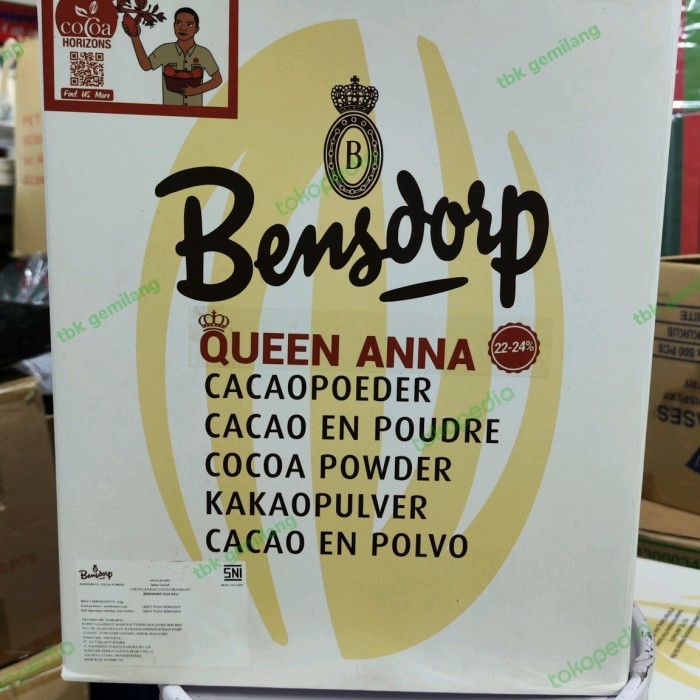 

Terlaris Bensdorp Coklat Bubuk Fat 22/24 Kemasan 8Kg