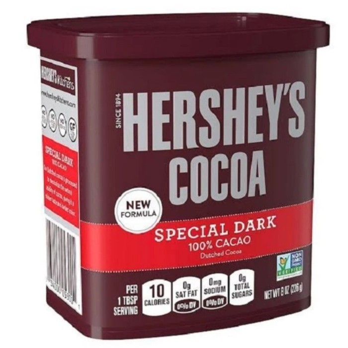 

Terbaru Hersheys Cocoa Special Dark 226 Gr