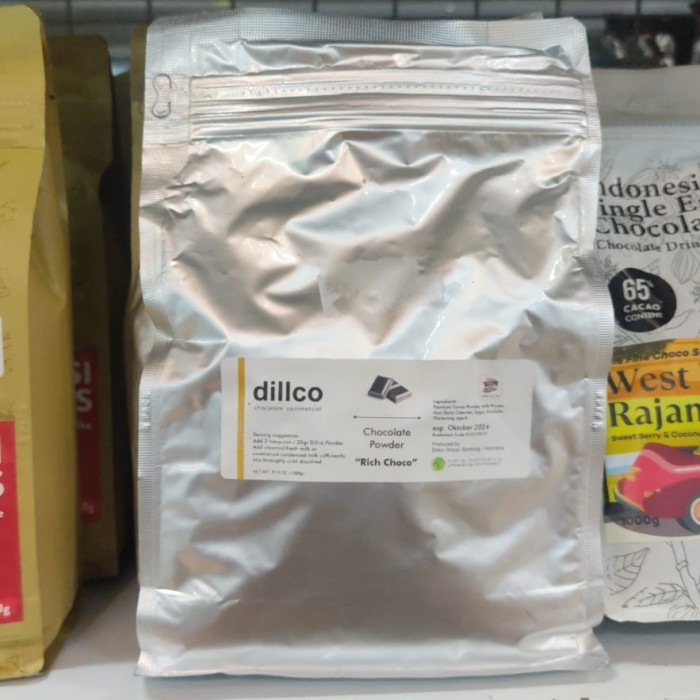 

Best Seller Dillco Single Estate Chocolate B2B Series 1Kg Coklat Dillco 1000 Gr