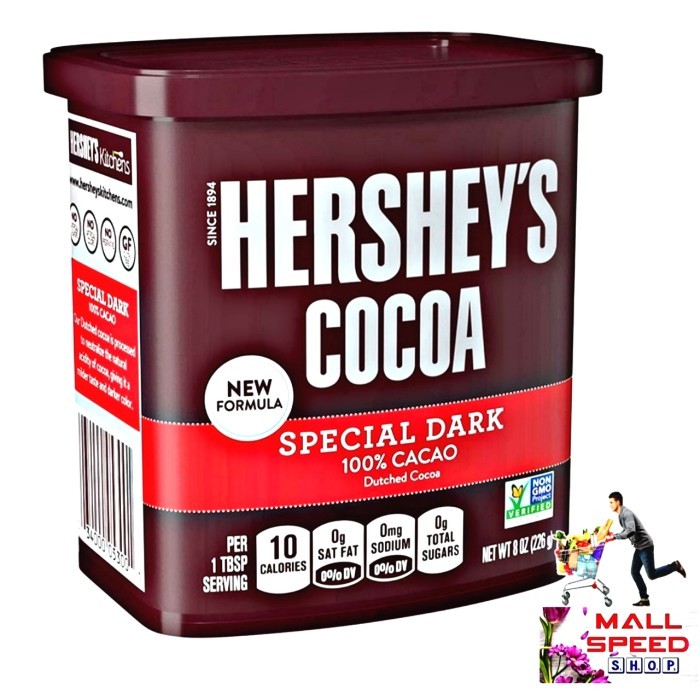 

Cuci Gudang Hershey'S Cocoa Dark Chocolate Coklat Bubuk Cacao Powder Hershey