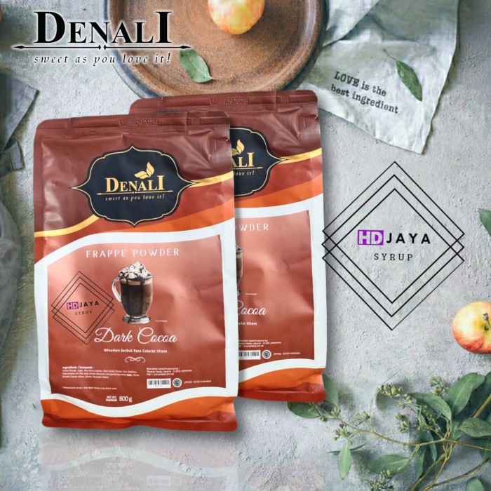 

Ready Stock Denali Powder Dark Cocoa 800G