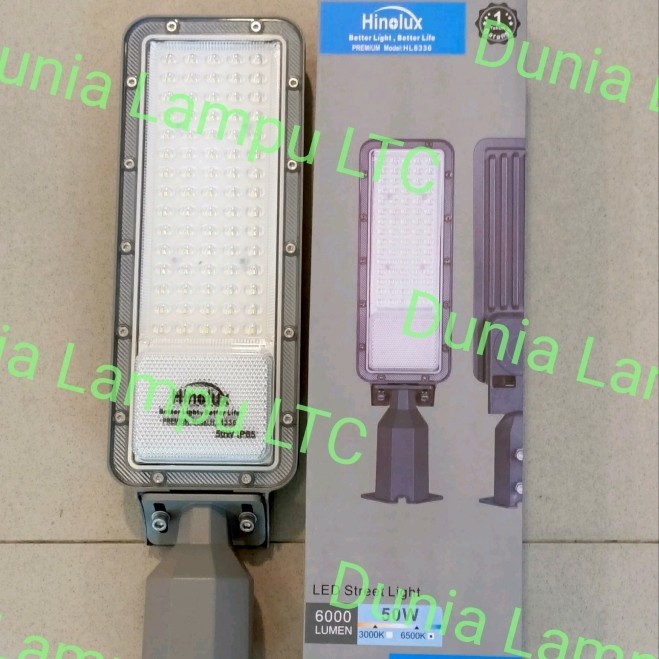 Lampu PJU 50W LED Hinolux Lampu jalan 50watt Hinolux LED street light 100w