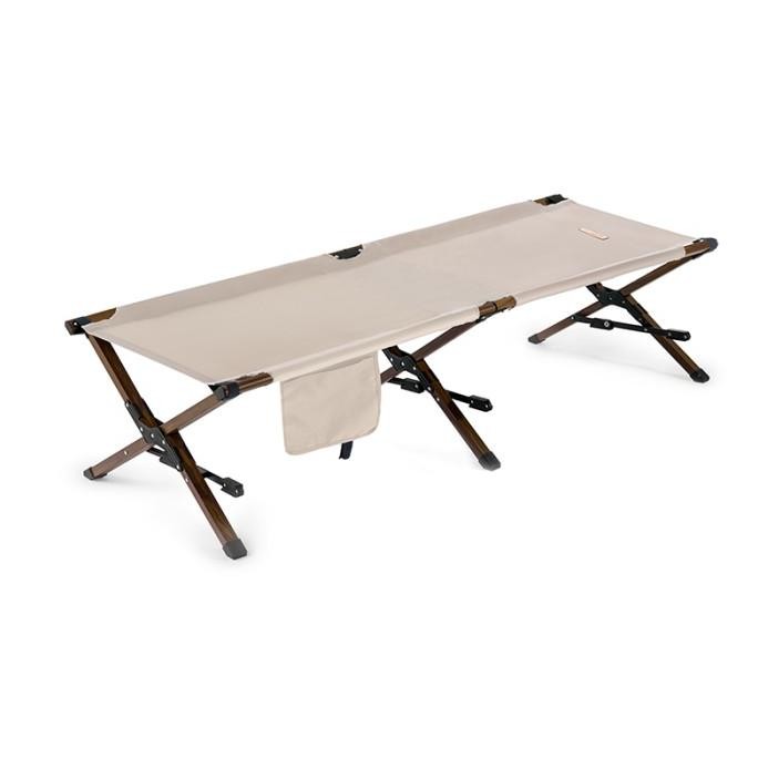 Naturehike Xjc03 Wood Grain Aluminum Alloy Folding Bed (Velbed)