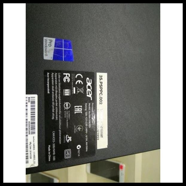 Cpu Pc Komputer Part Pc Mini Acer Veriton X4630G 800 Haswell Original