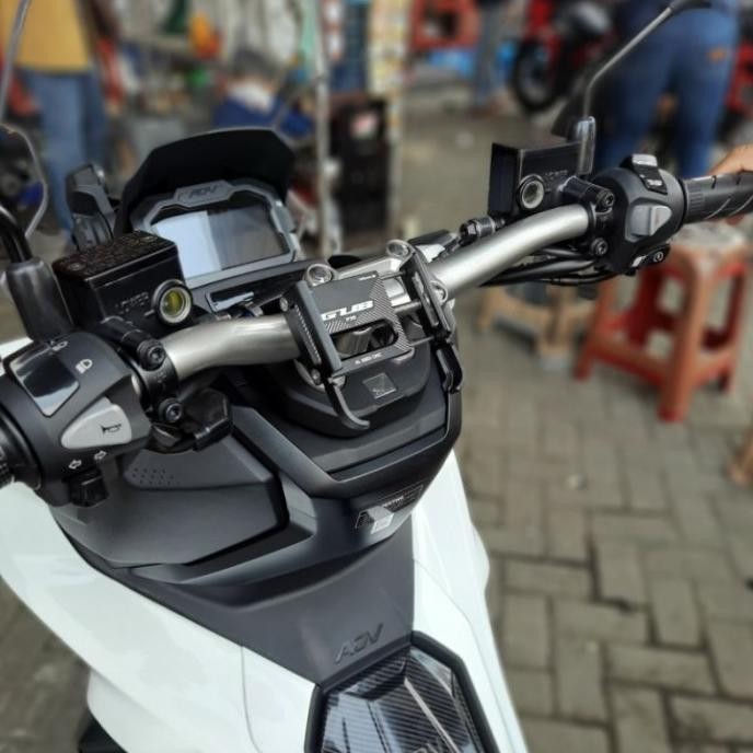 Holder Hp Gub P30 Holder Hp Motor Besi Stang Honda Adv 160 Adv 150 Baru
