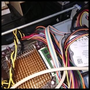 Preloved Mini PC Celeron J1800 2.44Ghz