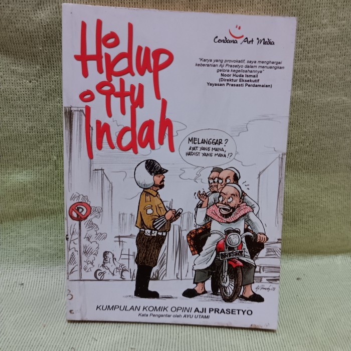 buku - Hidup itu indah - edisi komik - aji prasetyo - #kjc 2