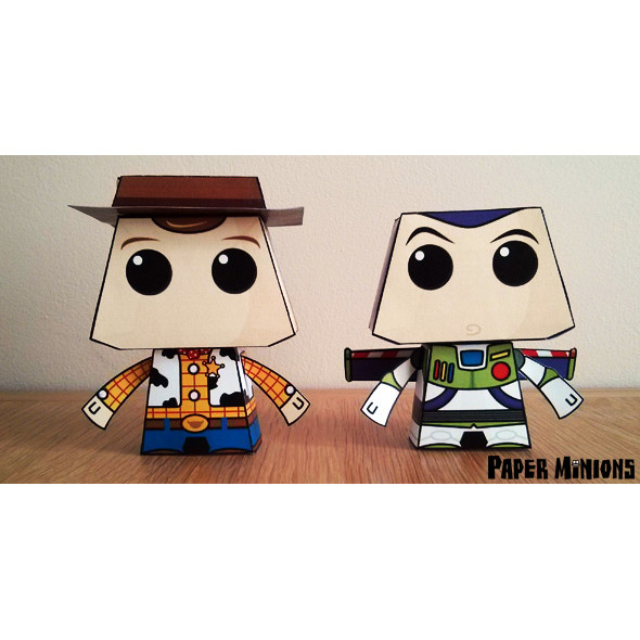 DISNEY KARAKTER Diorama papercraft kerajinan kertas miniatur action figure diy mainan edukatif eduka