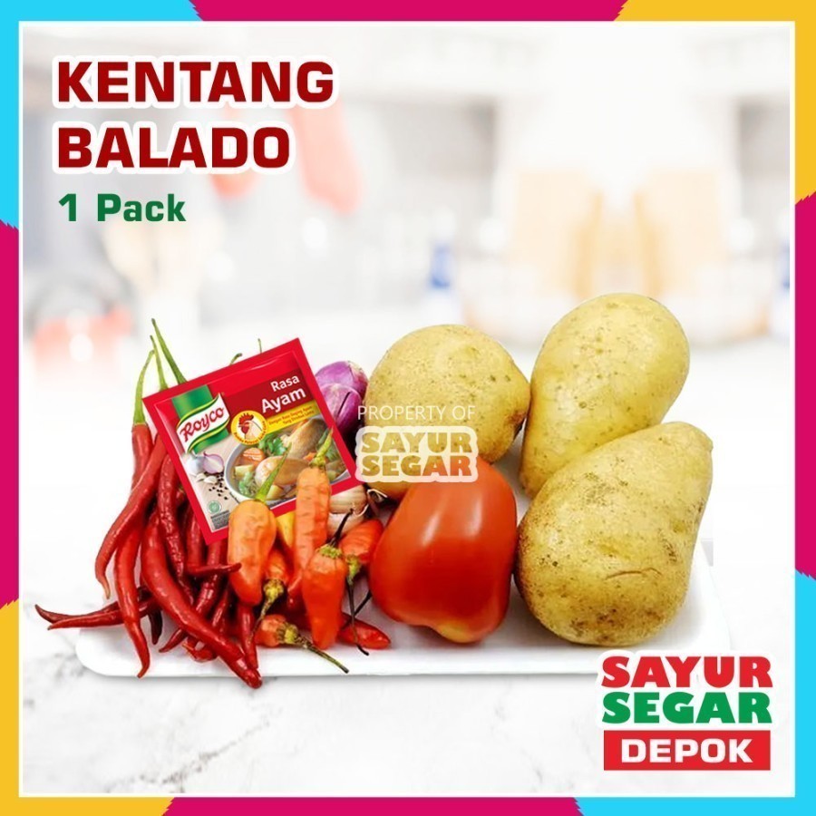 

Paket Sayur Kentang Balado [1Pack] Siap Masak - Ready to Cook