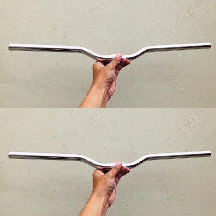 Cardito - Stang Sepeda Risebar Chrome