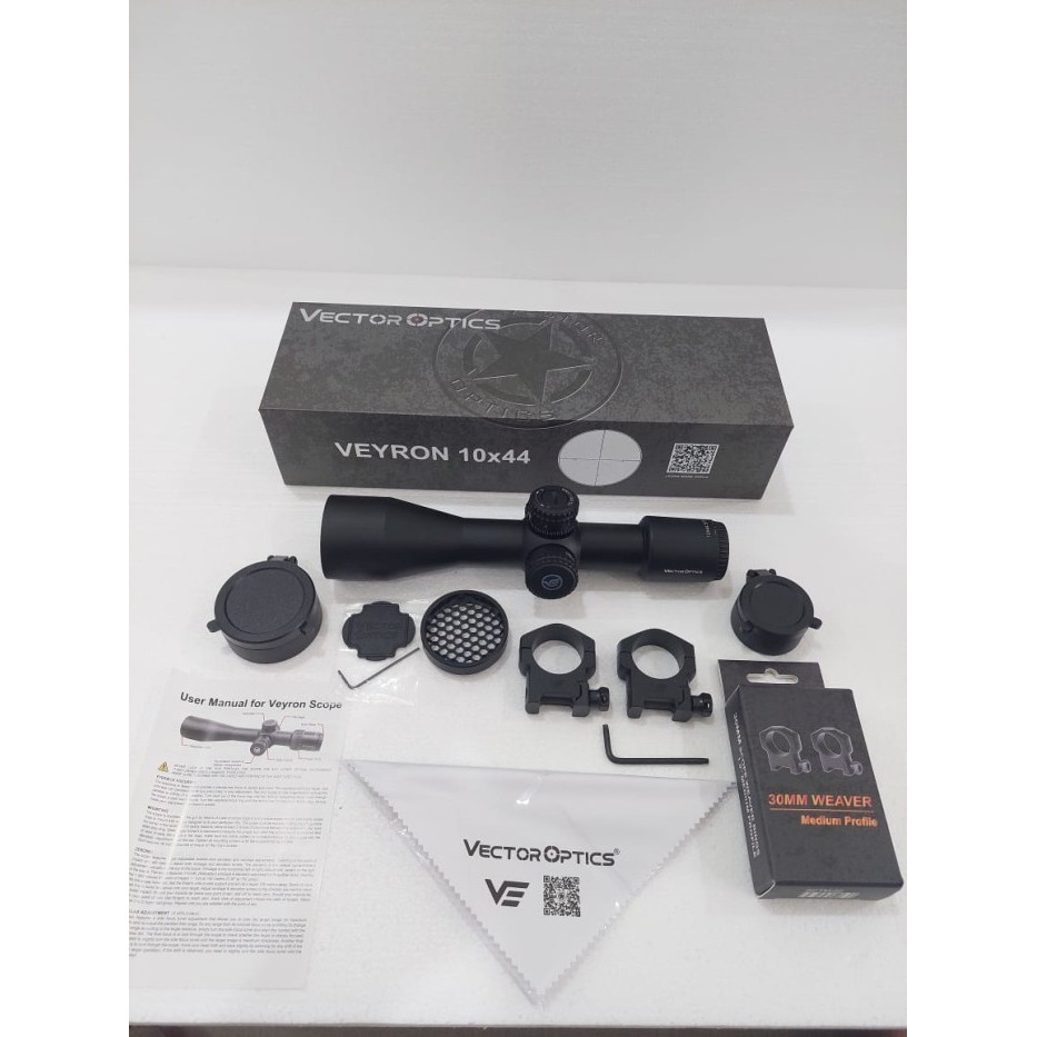 Teleskop Terbaru Vectoroptics Vector Veyron 10X44 Sfp