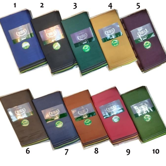 Premium ! Sarung BHS Polos Pilih Warna Original (ASLI) Bukan Afkir