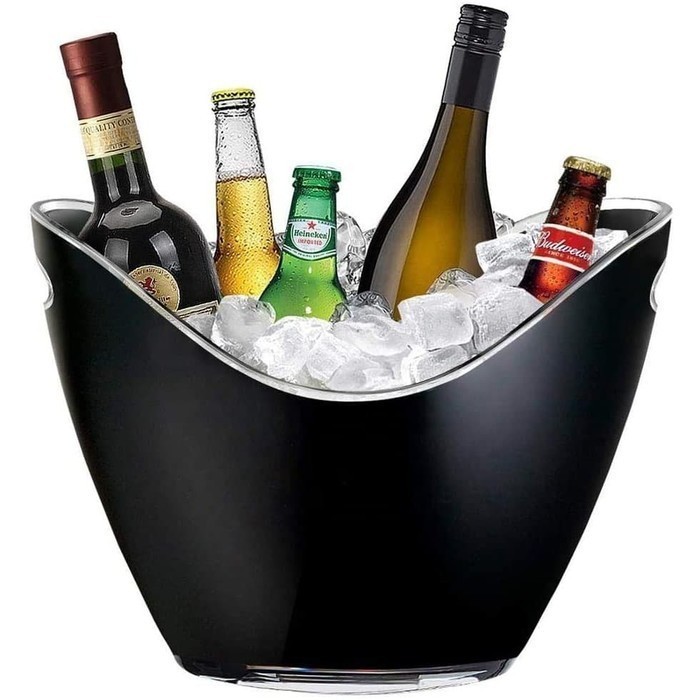 3L Ice Cube Beer Tower Dispenser / Botol Tower / Bir Tower - Ice Bucket 8L