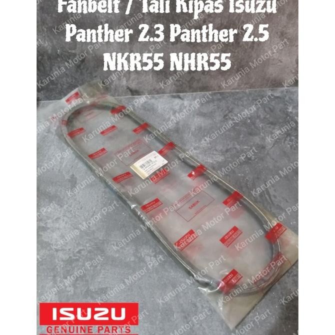 Fanbelt V-Belt Tali Kipas Isuzu Panther 2.3 2.5 Nhr55 Nkr55 2942403720