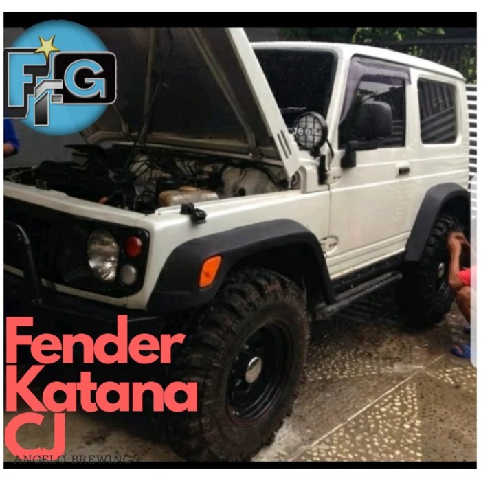 Over Fender Jimny & Katana Model Cj Atau Rubicon Terbaik