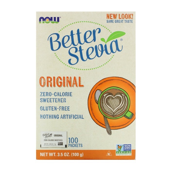 

Legend - Now Foods Original Better Stevia 100Gr Original