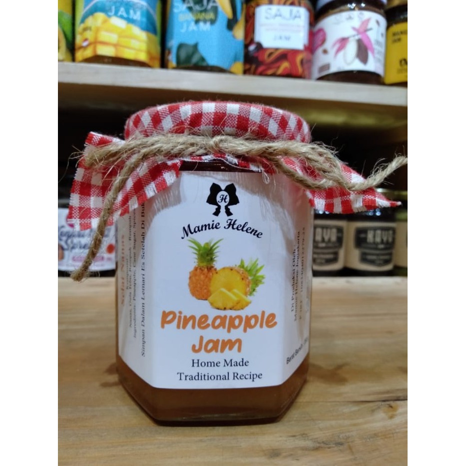 

Legend - Mamie Helene Pineapple Jam Selai Buah Nanas 350 Gr