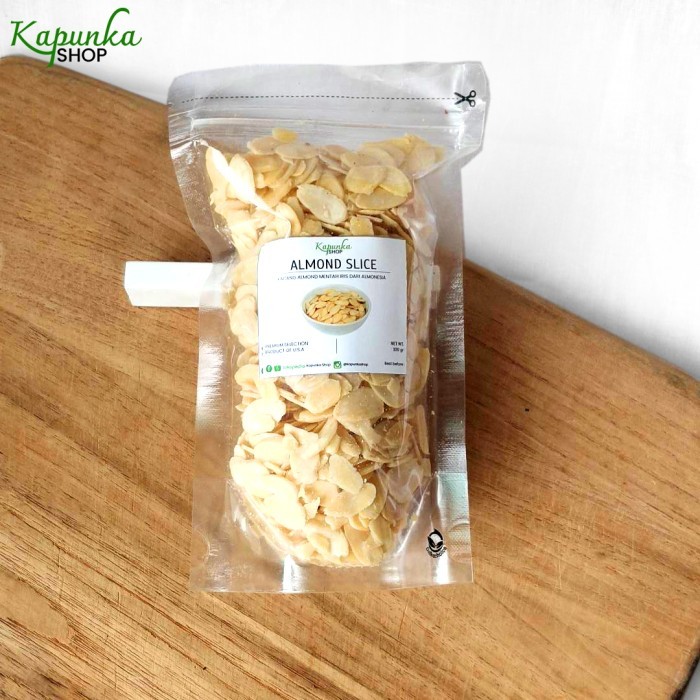 

Legend - Kacang Almond Slice Mentah 500Gr/Kacang Almond Mentah Iris/Almonesia