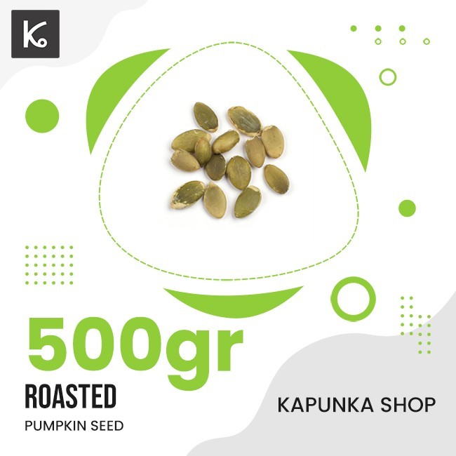 

Legend - Pumpkin Seed 500 Gr Panggang/ Biji Labu / Cemilan Sehat