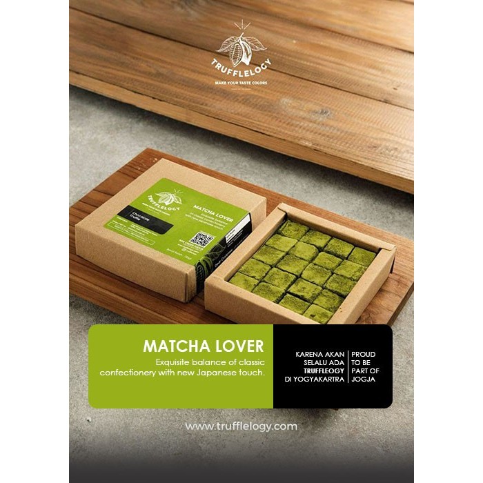 

Legend - Truffle Coklat Trufflelogy Matcha Lover 135Gr