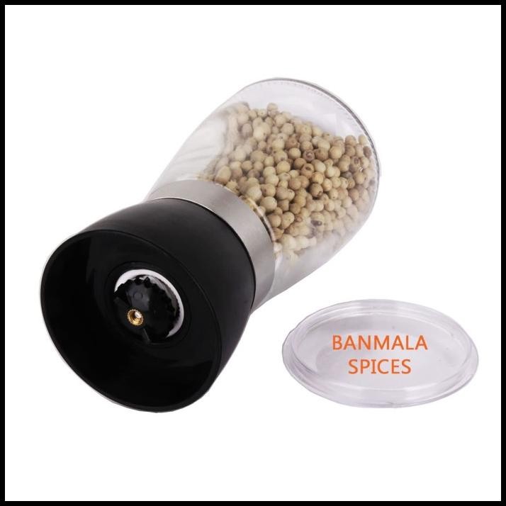 

Lada Putih Dengan Gilingan White Peppercorn + Mill Banmala Spices