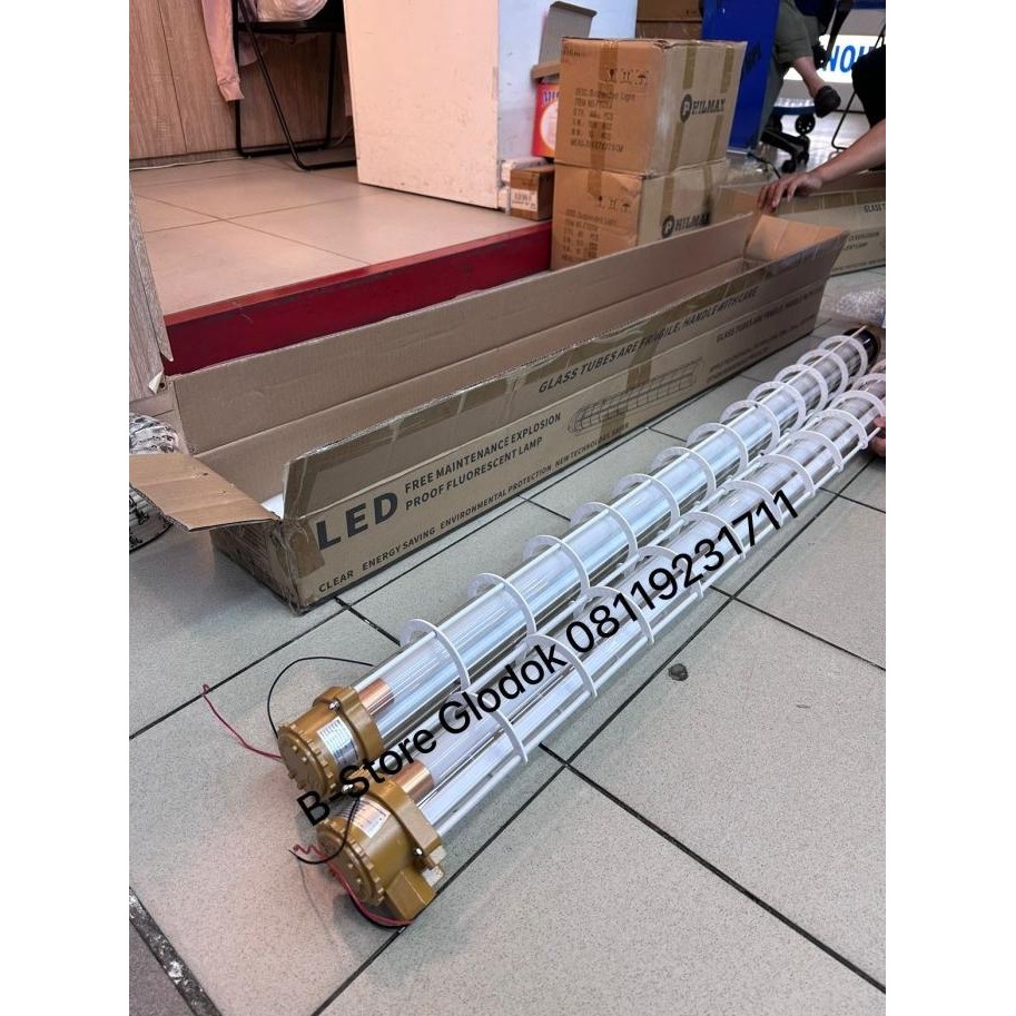 Lampu TL Explosion Proof LED 1x18w 2x18w