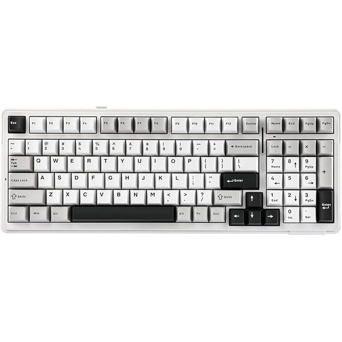 AULA F99 PBT Wireless Gasket Hotswap 98% Mechanical Gaming Keyboard