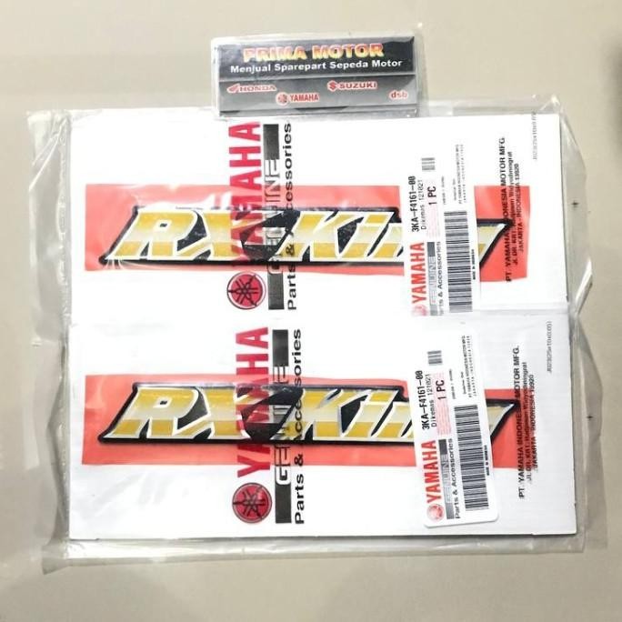 EMBLEM TANGKI RX KING TULISAN RX KING ORI YAMAHA YGP