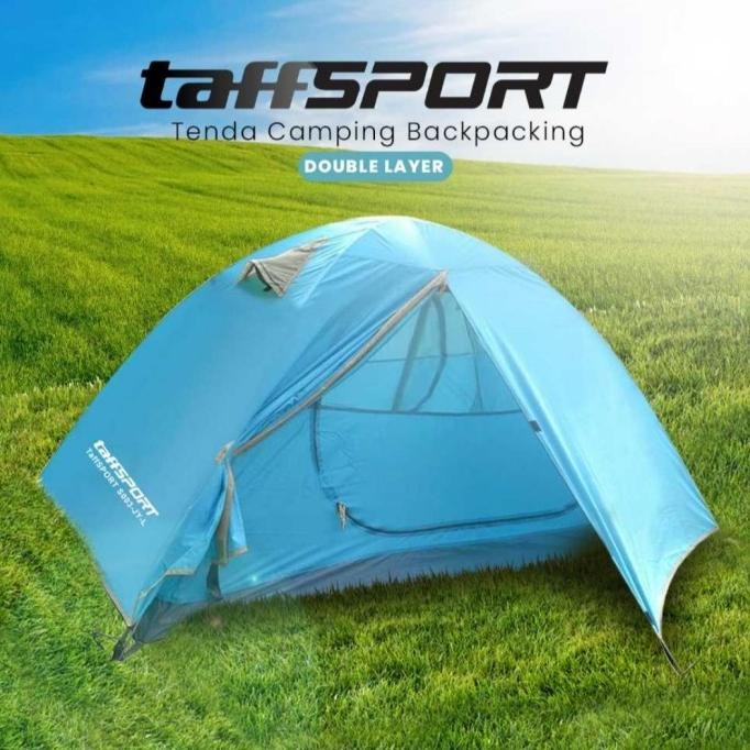 Tenda Camping Double Layer 2 Orang Kemping Doble Kapasitas 2 Orang