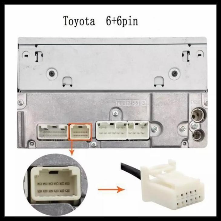 Terbaru Toyota Harrier Cd Changer Converter To Aux Bluetooth Mp3 12Pin 