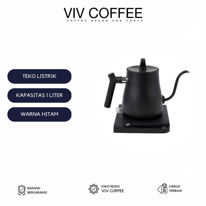 

Teko Listrik Leher Angsa Stainless 1000ml Gooseneck Coffee Kettle