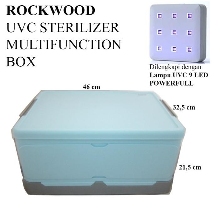 

Kotak Sterilisasi UV dengan UVC LED Sterilizer Rockwood