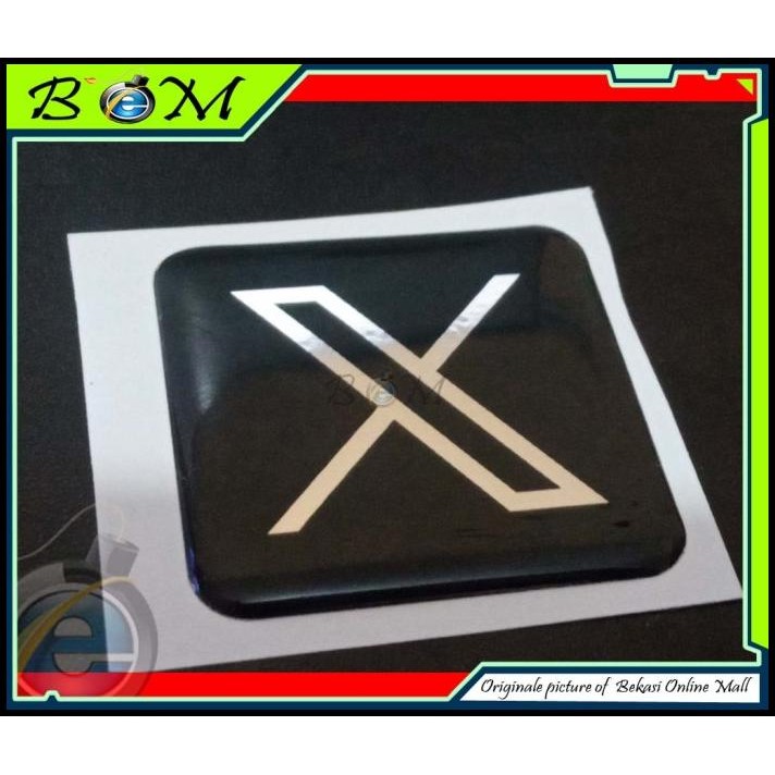 

DISKON STICKER STIKER LOGO TIMBUL APLIKASI X TWITTER !!!