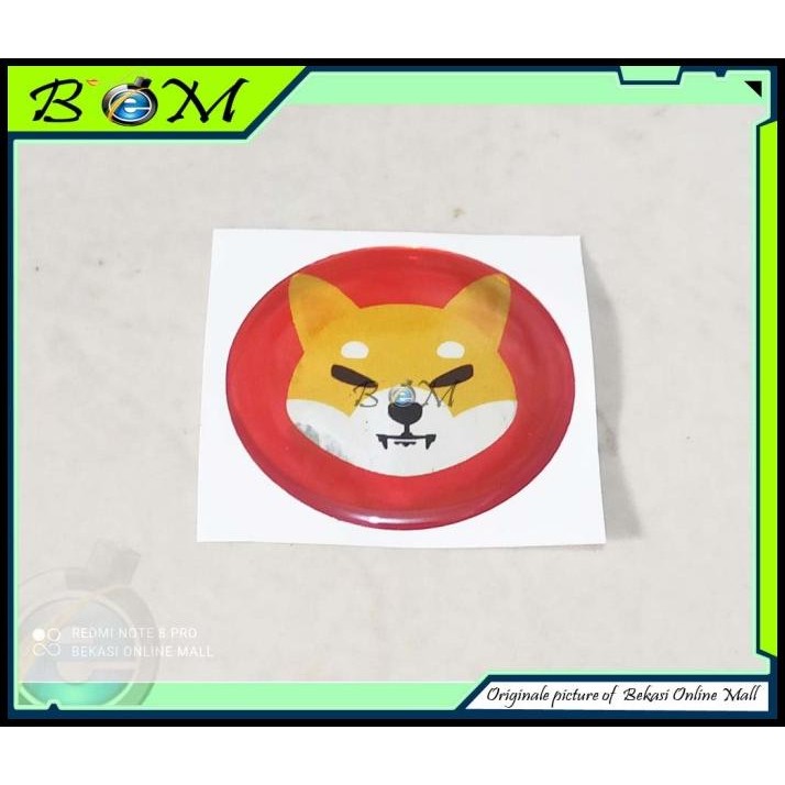 

GRATIS ONGKIR STIKER EMBLEM LOGO TIMBUL KOIN COIN CRYPTO KRIPTO BITCOIN SHIBA INU