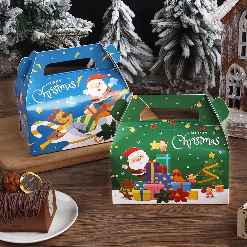 

CR - (5PCS) Kotak cookies natal / Kotak kue Natal / kotak nastar natal / christmas gift box TERLARIS