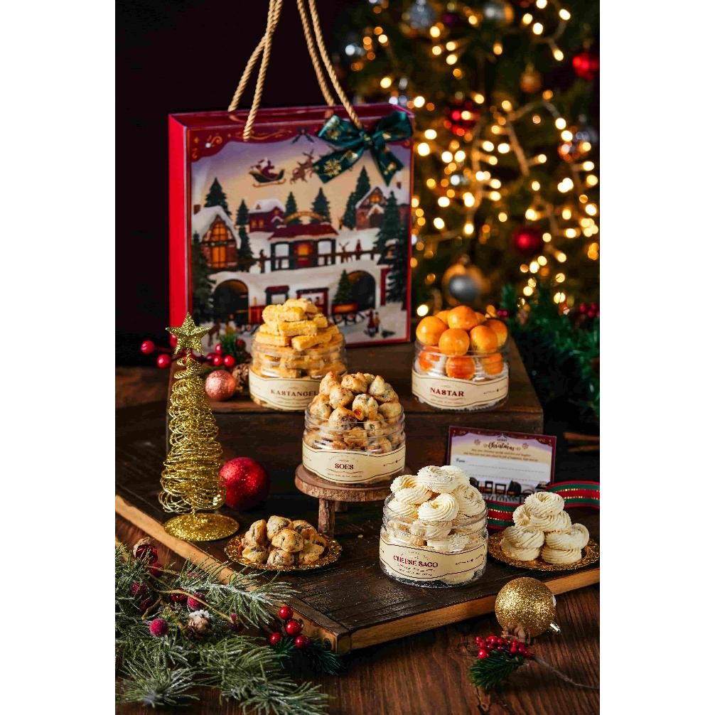 

CR - HAMPERS NATAL / HAMPERS PREMIUM CHRISTMAS / HAMPERS KUE KERING TERLARIS